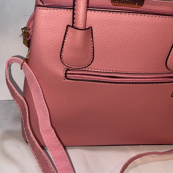 Crossbody Bag Barbie Pink Bag Faux Leather Purse Pocketbook - Picture 10 of 11